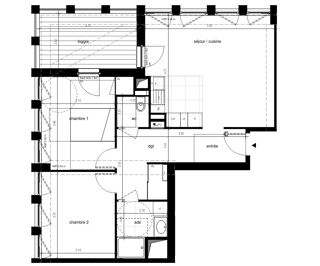  Appartement � vendre 3 pi�ces 68 m�