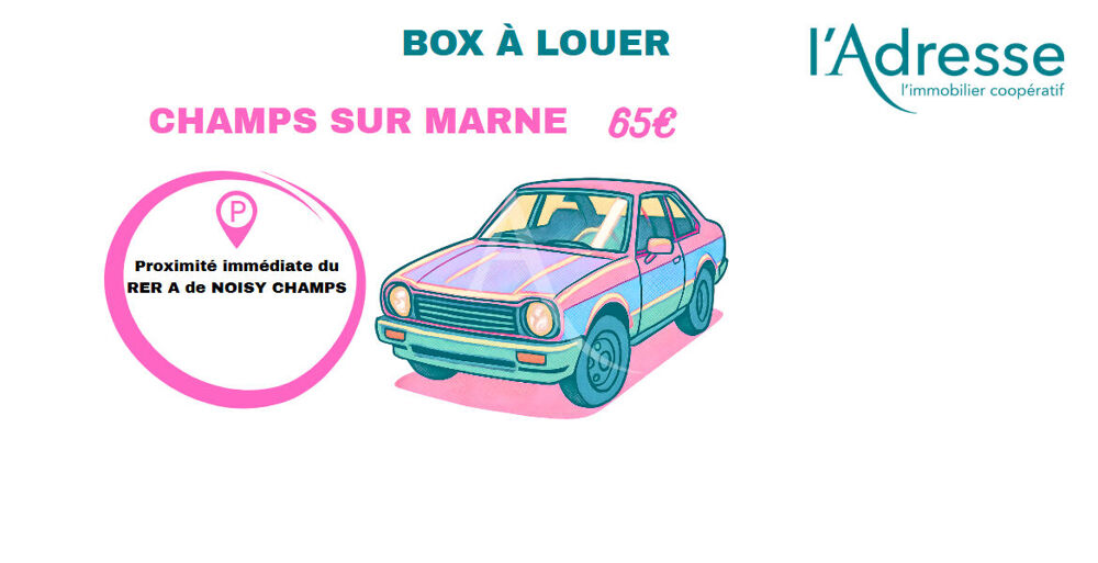 Location Parking/Garage Parking / box Champs Sur Marne Champs sur marne