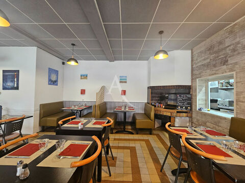 Murs et fonds de commerce. Bar brasserie Fort Mahon Plage 154 m2 . Moins de 2km de la plage. 424000 80120 Fort mahon plage