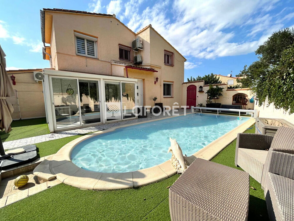 Vente Maison VILLENEUVE LA RIVIERE, Villa 3 faces avec dépendance Saint esteve