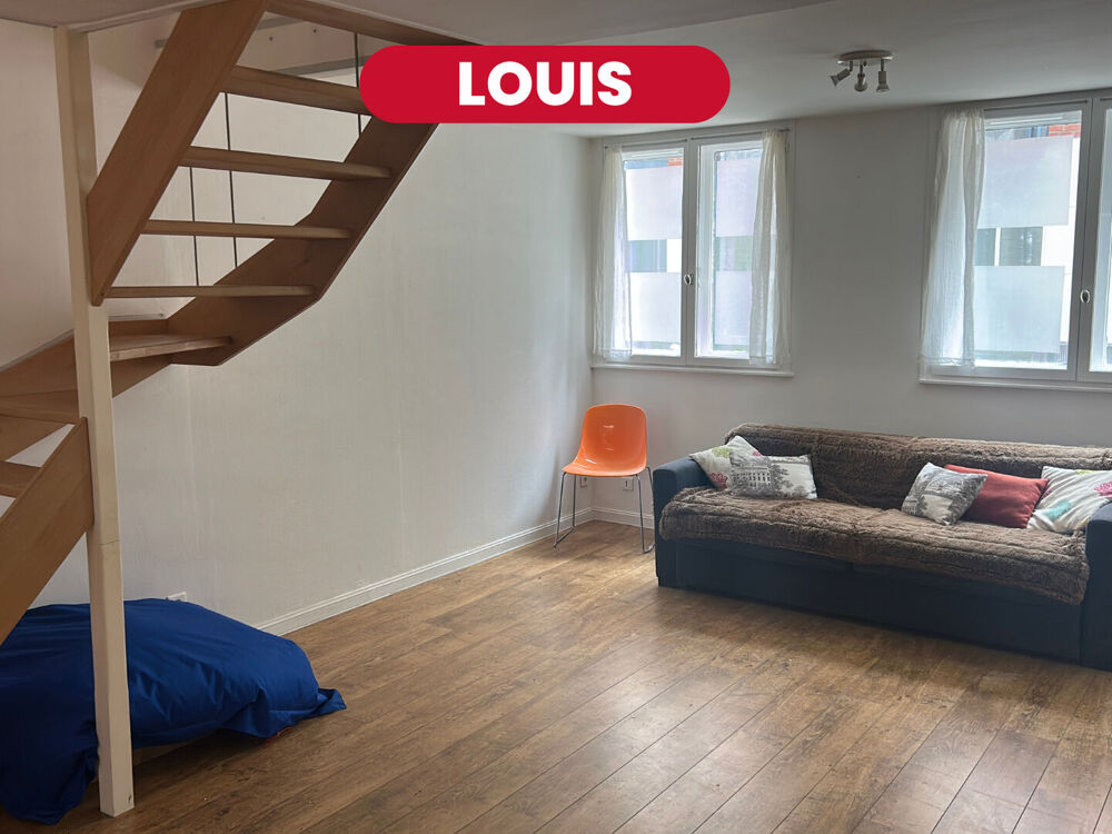 Louis - Duplex 3 pièces + terrasse - Quai du Wault