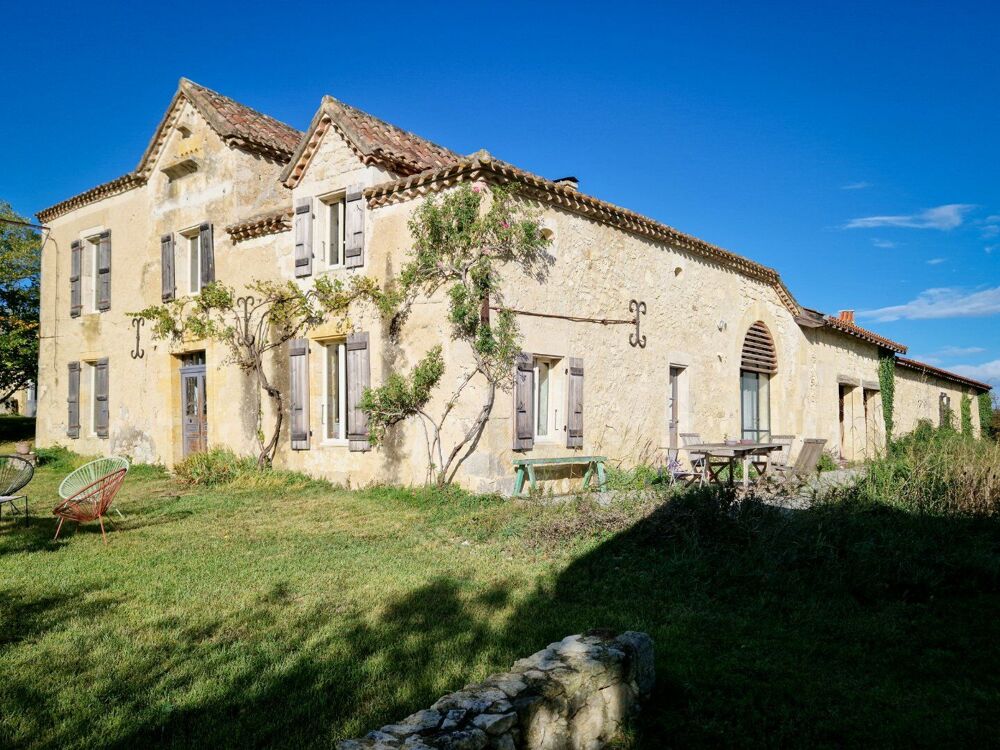Vente Maison BELLE MAISON DE CARACTERE EN PIERRES AVEC 3,5HA ET LAC Condom