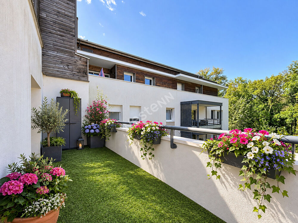 ANNECY-LE-VIEUX - Appartement 4 pièces de 89.92 m² - TRAVERSANT - TERRASSES - CAVE - GARAGE en option