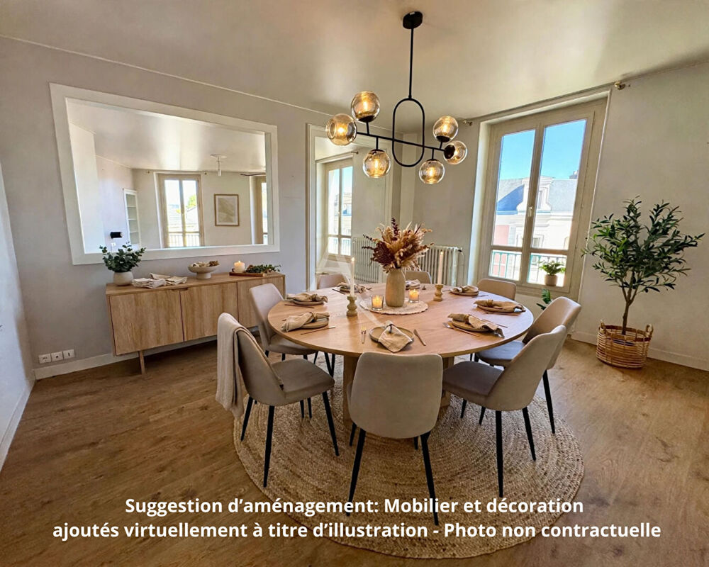 Vente Appartement Le Mans Centre - Grand T3 de charme avec ascenseur privatif et 2 terrasses Le mans
