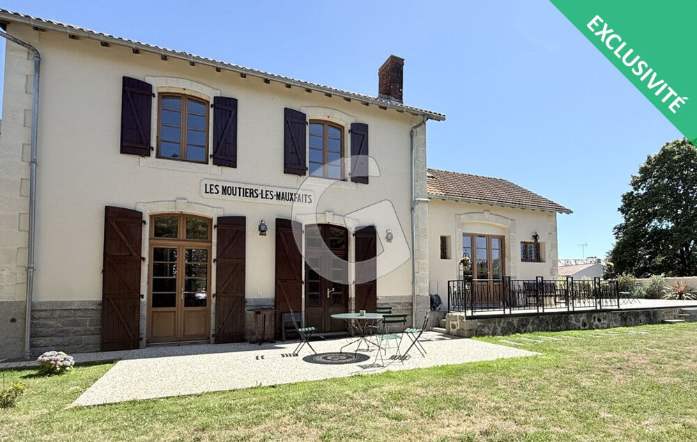 MAISON - 6 PIECES - 109 M² - A VENDRE - MOUTIERS LES MAUXFAITS