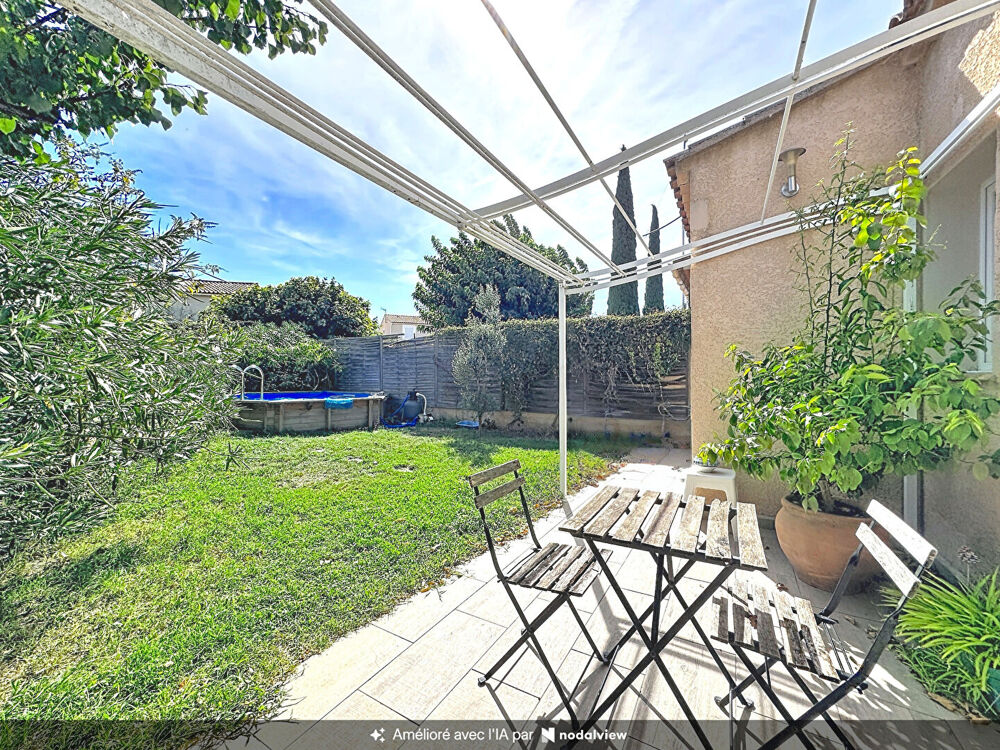 Maison T3 de plain-pied avec garage à Rochefort-du-Gard