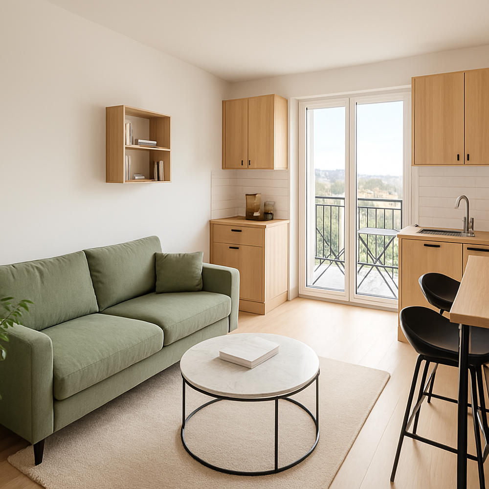 Appartement Studio de 29 m2 (Clermont-Ferrand)