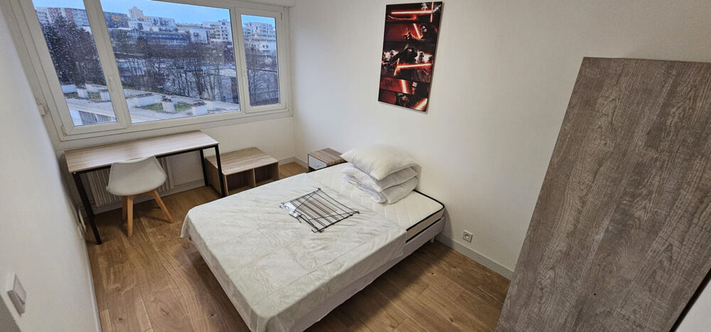 Location Appartement Chambre meublée dans grand appartement (76m²) en colocation, Quartier des Belles Portes - HEROUVILLE SAINT CLAIR Herouville saint clair
