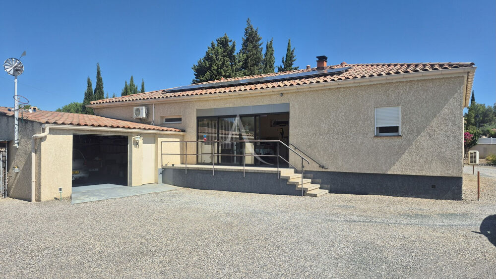 Vente en nue propriété (décôte de 45%), 137m², garage, parcelle de 2034m², Mobil home