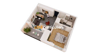  Appartement � vendre 2 pi�ces 44 m�