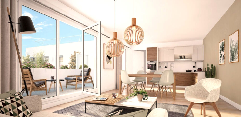 Vente Appartement Grand T3 avec agréable terrasse non loin tram et commodités Bordeaux