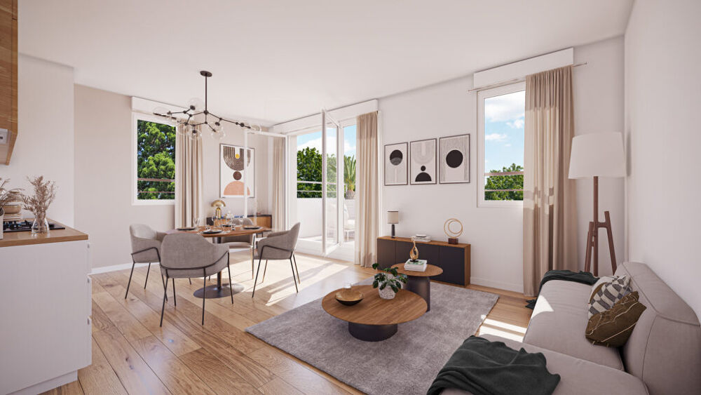 Appartement T3 65m² avec terrasse de 11m²