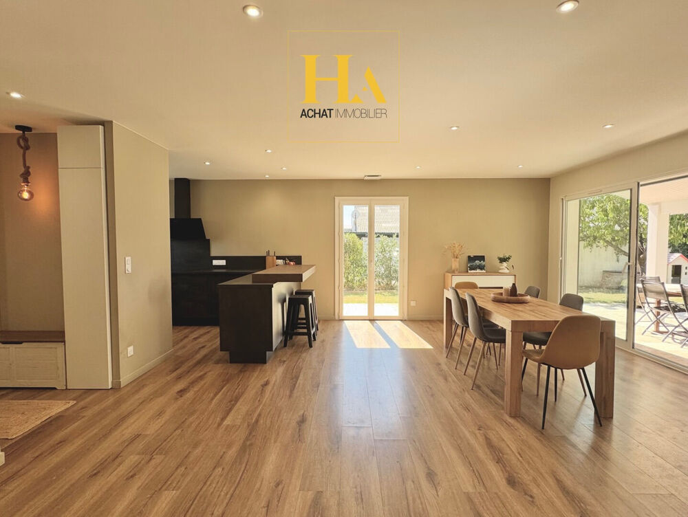 Vente Maison Maison rénovée plain-pied, 4 pièces, Suite parentale, Piscine, Jardin paysagé La roche de glun