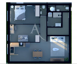  Appartement � vendre 3 pi�ces 56 m�