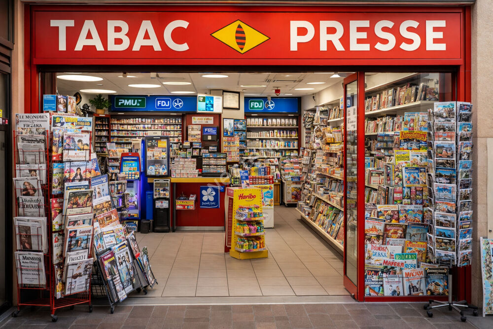   TABAC-PRESSE-FDJ-ARTICLES DIVERS 