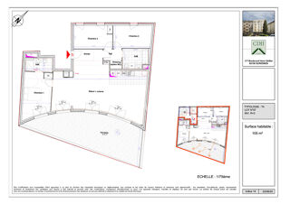  Appartement � vendre 4 pi�ces 105 m�