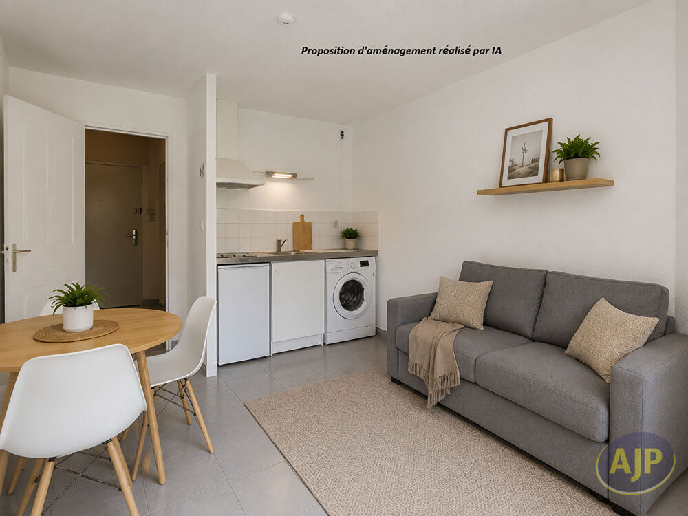 Appartement Gradignan T1 de 22 m2 avec balcon et parking sécurisé