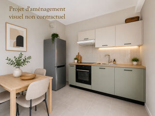 Appartement à vendre 2 pièces 46 m²