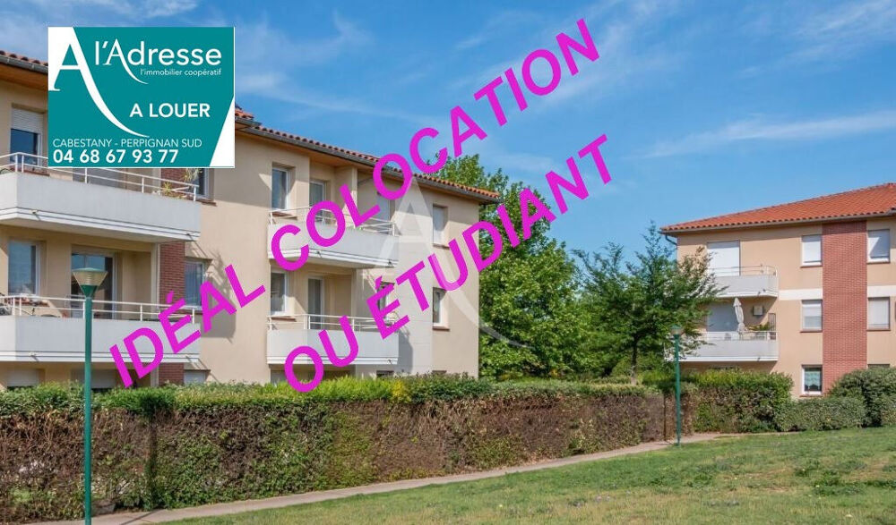 Location Appartement APPARTEMENT MEUBLÉ A LOUER IDÉAL COLOCATION OU ÉTUDIANTS, RÉSIDENCE SÉCURISÉE Perpignan