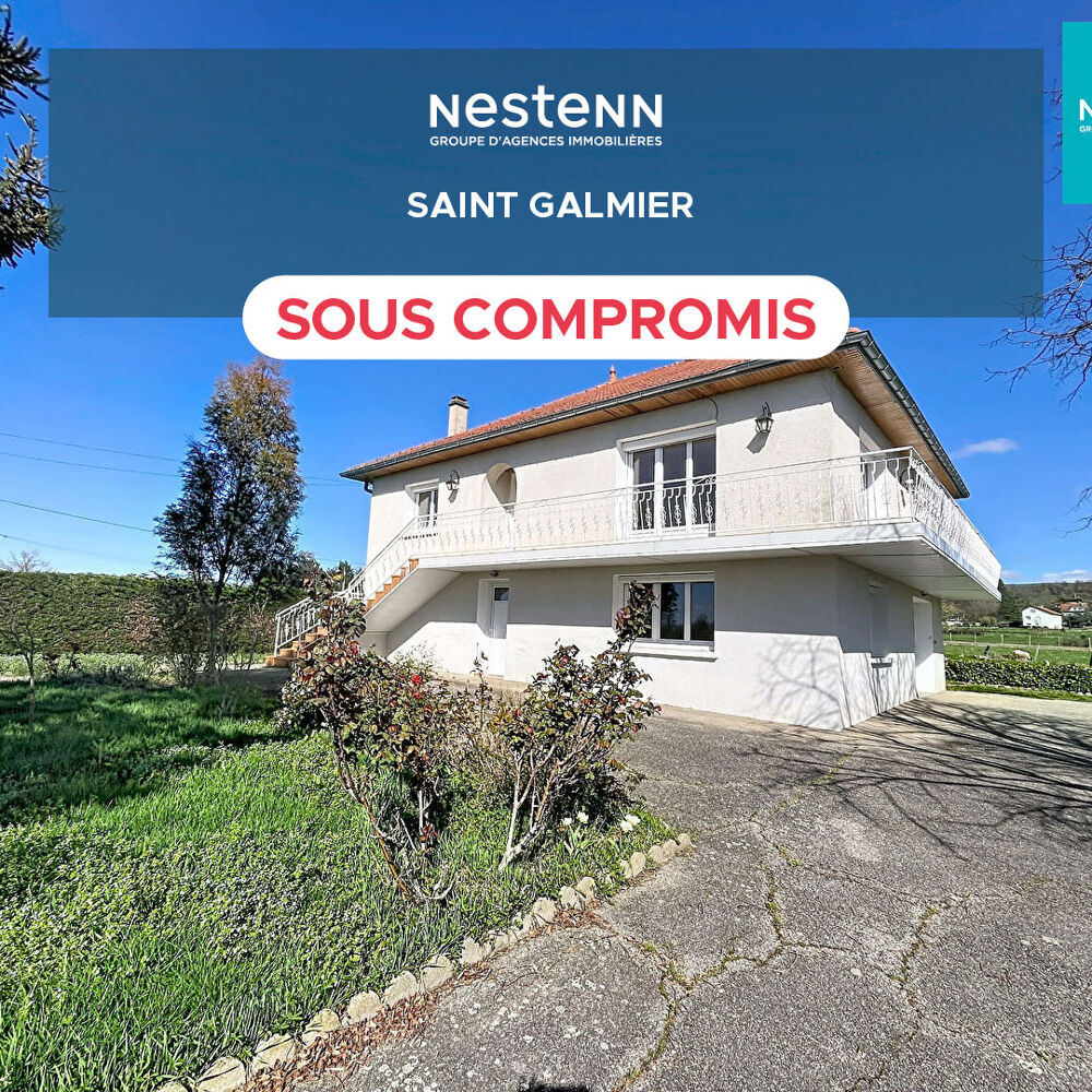 Saint Galmier : Maison 4 pièce(s) 101m2 hab sur 4902 m² de terrain.