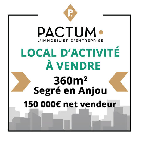 Local d'activité Segre En Anjou Bleu 360 m2 150000 49500 Segre en anjou bleu