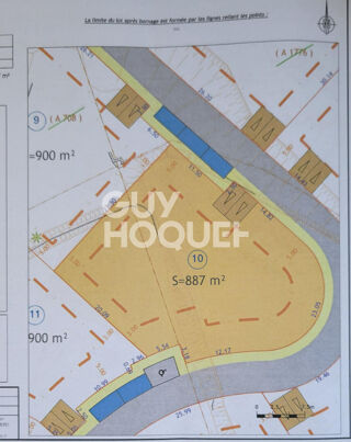  Terrain � vendre 900 m�