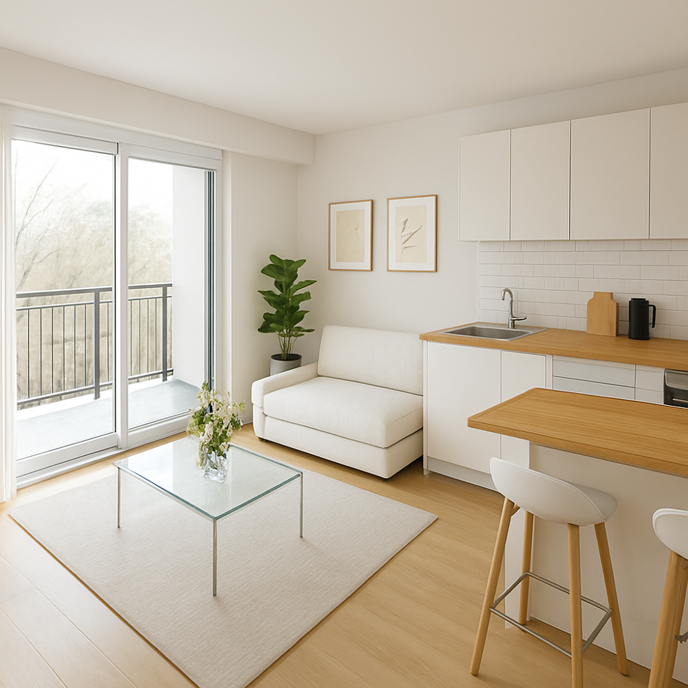 Appartement 2 pièces de 47 m2 (Bourgoin-Jallieu)