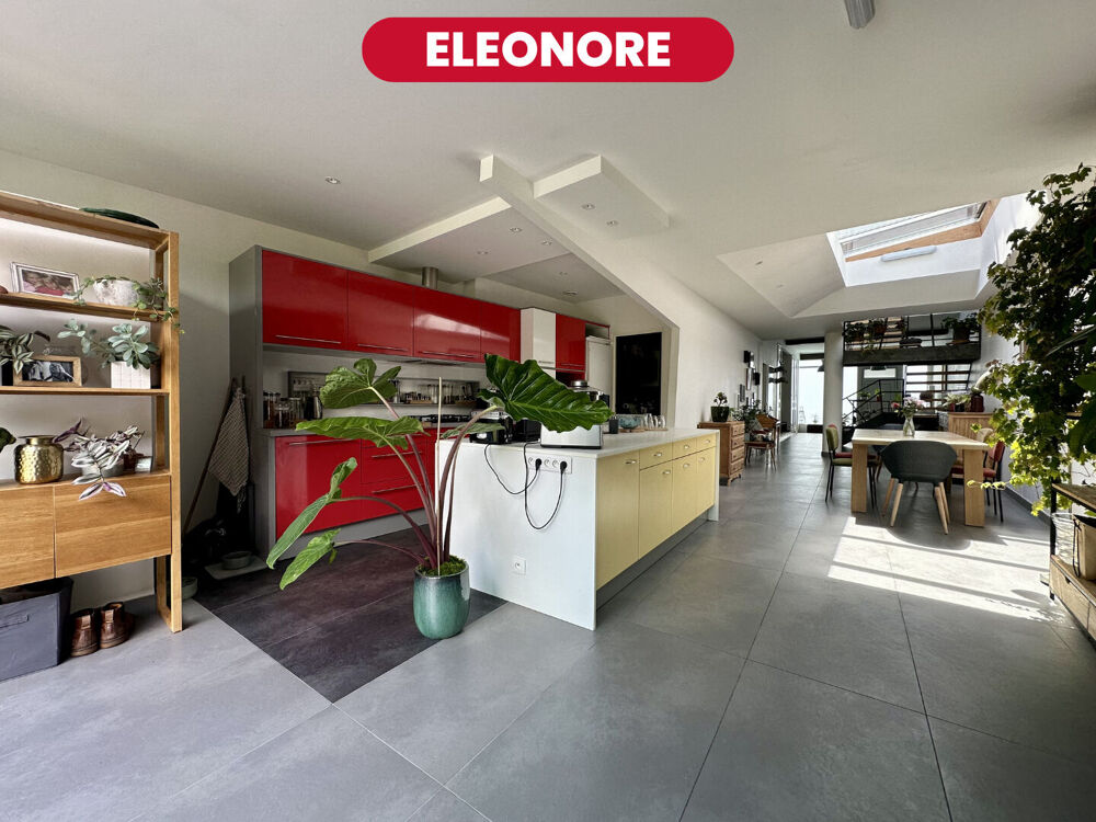 Superbe maison de ville lumineuse et traversante de 165 m² - 3 chambres - Grand jardin
