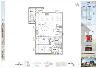  Appartement � vendre 4 pi�ces 106 m�