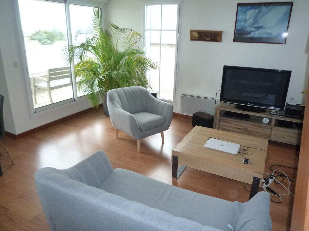 Location Appartement SAINT MALO A LOUER APPARTEMENT T4  MEUBLE  EN DUPLEX TERRASSE PLACE DE PARKING Saint malo