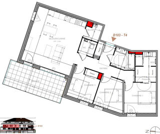  Appartement à vendre 4 pièces 88 m²