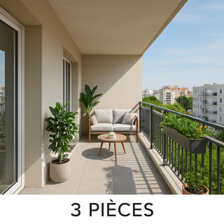  Appartement à vendre 3 pièces 70 m²