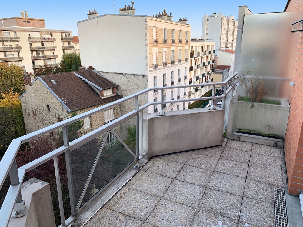Location Appartement Studio avec Terrasse en dernier étage avec vue dégagée ! Asnieres sur seine