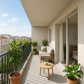  Appartement � vendre 3 pi�ces 65 m�