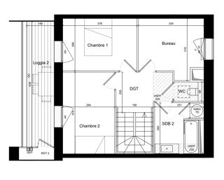  Appartement � vendre 4 pi�ces 88 m�
