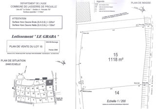  Terrain  vendre 1118 m