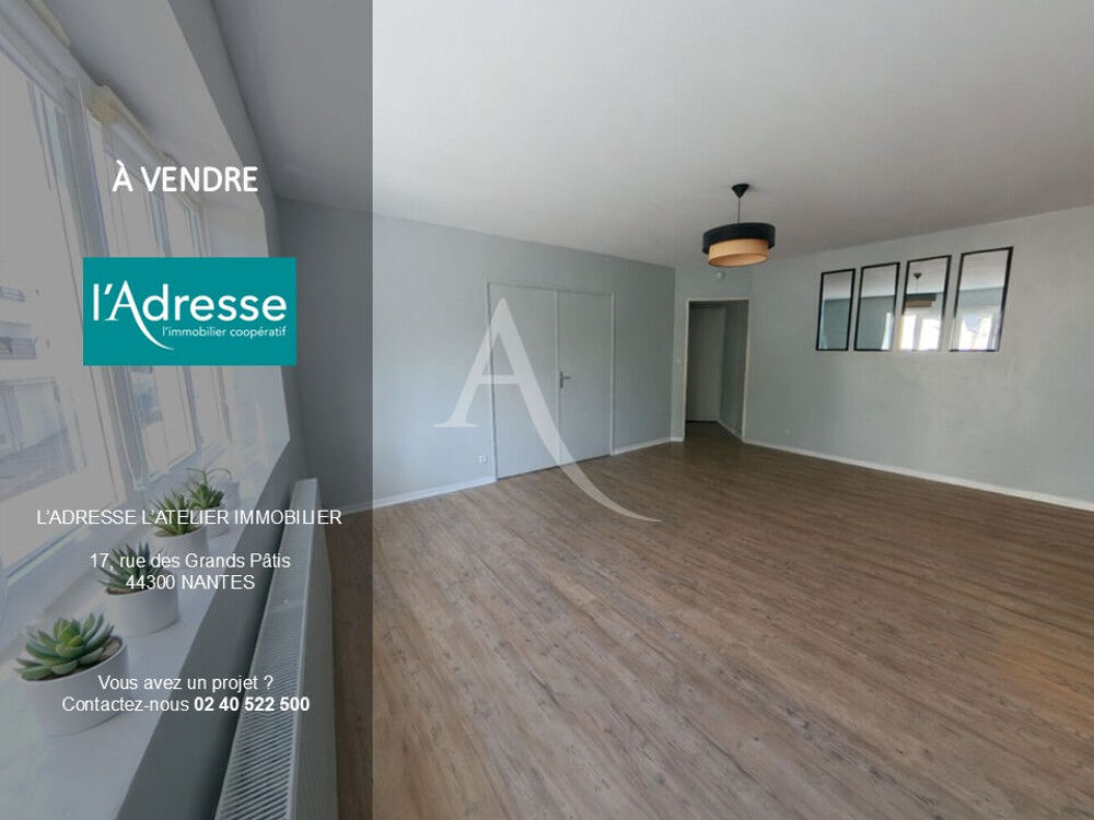 Appartement Nantes 3 pièce(s) 66 m2