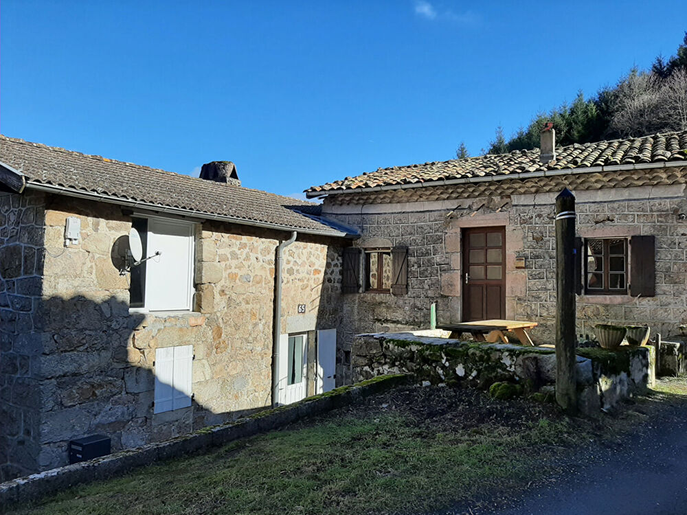 Vente Maison Ardèche : ensemble de 2 maisons en pierre dans LA VALLEE DU TALARON Saint christol