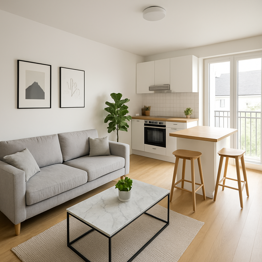 Appartement 2 pièces 46 m² · à Quimper · 46 m² · 175 000 €