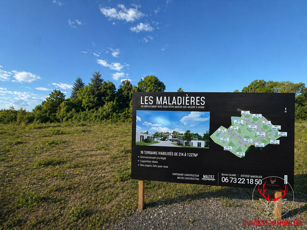 Vente Terrain Terrain à bâtir de 711m2 Vienne