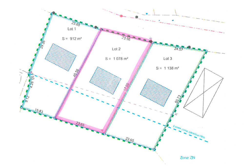 Vente Terrain Terrain St-Ciers-Du-Taillon 1078 m2 St ciers du taillon