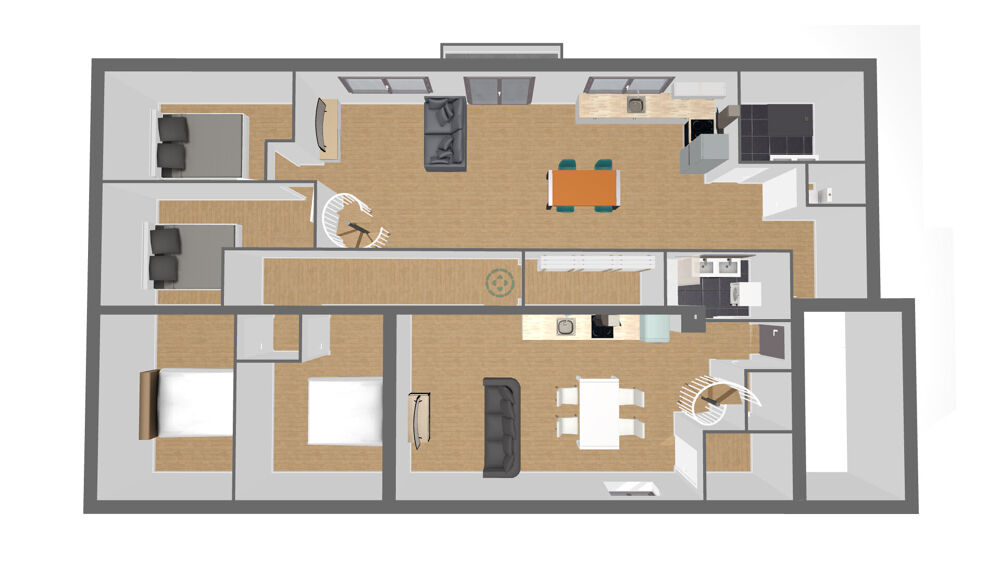 Vente Appartement Appartement duplex 4 pices 85 m  avec garage 120000 euros . Maiche