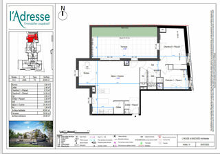  Appartement � vendre 4 pi�ces 86 m�