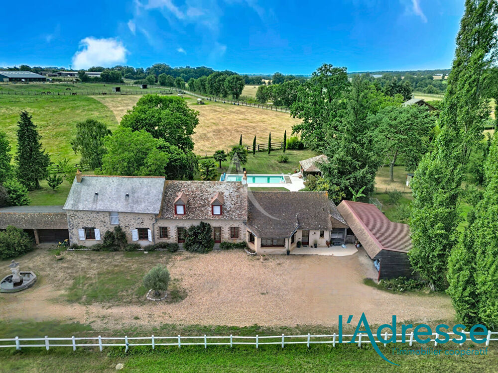 Vente Maison Maison Saint Loup Du Dorat 11 pièce(s) 239 m2 Saint loup du dorat