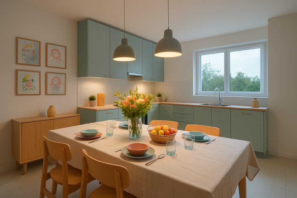 Appartement 5 pièces de 92 m2 (Rillieux-la-Pape)