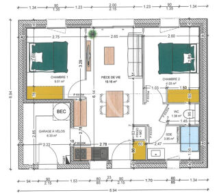  Maison à vendre 3 pièces 42 m²
