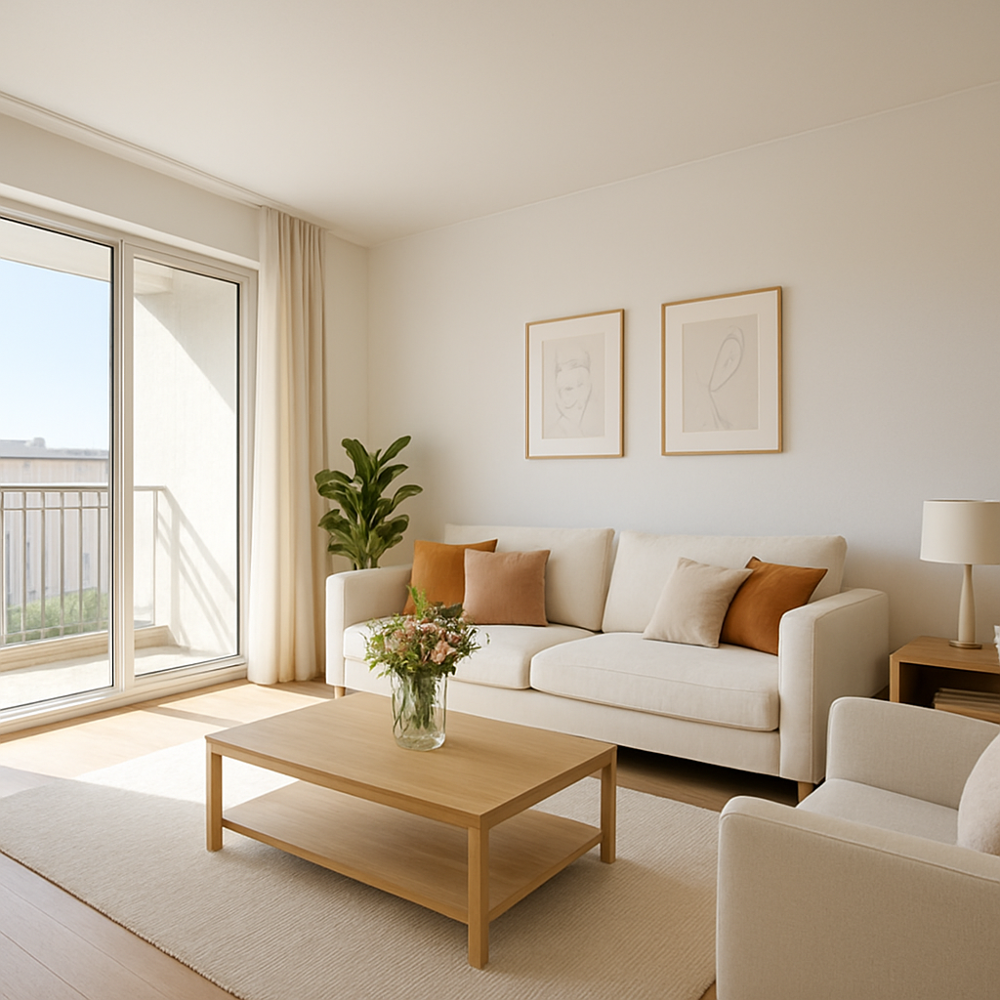 Appartement 4 pièces de 83 m2 (Roanne)
