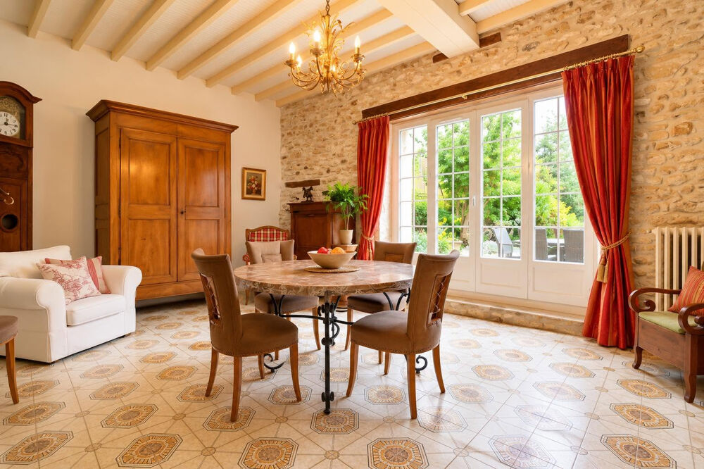 Vente Maison Bâtisse de charme en pierres - 4 chambres - 200 m2 Arnouville les mantes