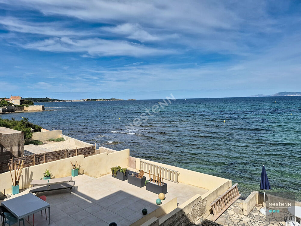 Appartement de 1 pièce pieds dans l'eau à six fours les plages