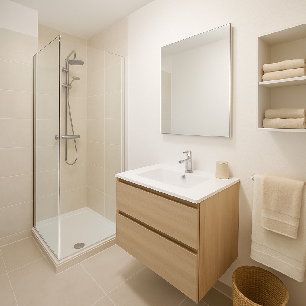 Appartement 2 pièces de 46 m2 (Quimper)